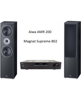 Aiwa AMR 200 & Magnat Supreme 802 Stereo Müzik Sistemi